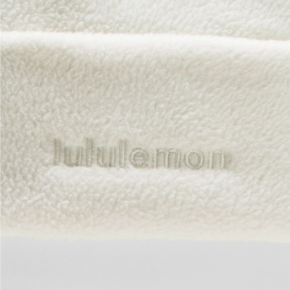 Fleece Mittens In Bone - Picture 3 of 4